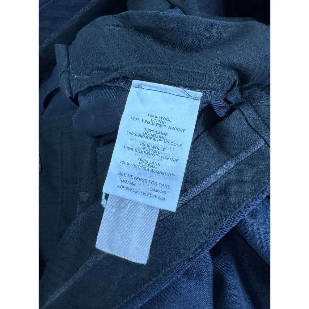 J. Crew Men Navy Ludlow Jacket Blazer Pant Suit 36S 30